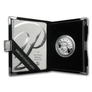 1 oz Proof American Platinum Eagle Coi