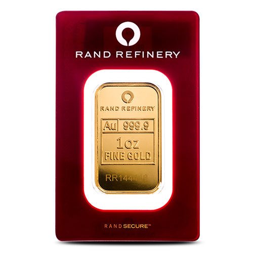 oz Rand Refinery Gold Bar For Sale