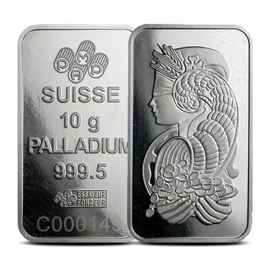 10 oz Palladium Bar For Sale