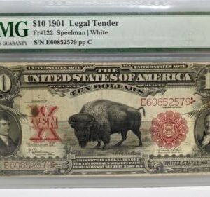1901 $10 Bison Legal Tender Note