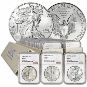 1986-2018 American Silver Eagle 33-Coi