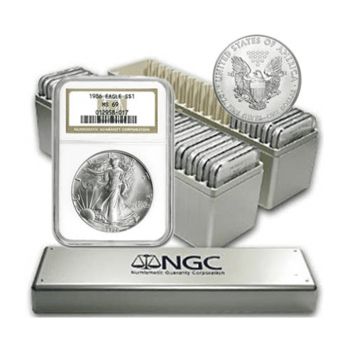 1986-2020 American Silver Eagle 35-Coi
