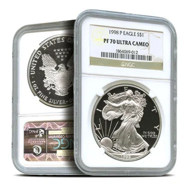 1993-P 1 oz Proof American Silver Eagl
