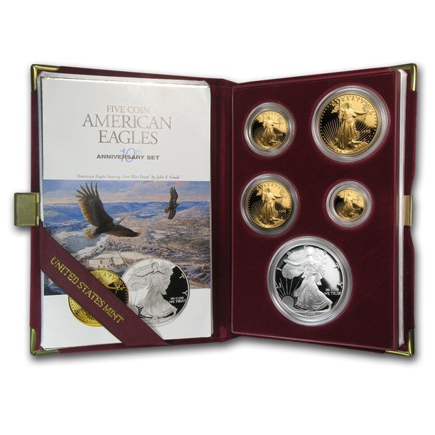 1995-W Proof American Eagle 10th Anniv
