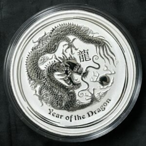2012 1 Kilo Australian Lunar Dragon Si