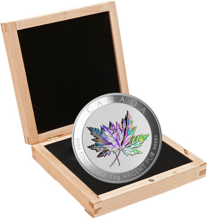 2015 1 Kilo Proof $250 Canadian maple