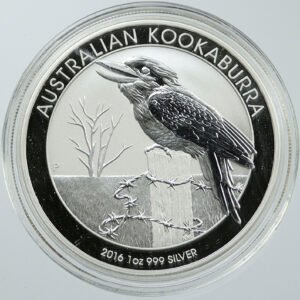 1 Kilo Proof Australian Silver Kookabu