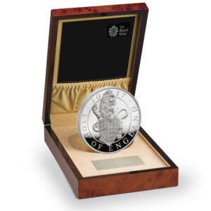 1 Kilo Proof British Silver Queens Bea