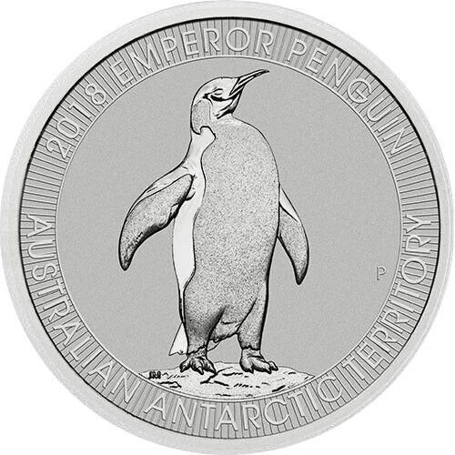 oz Perth Emperor Penguin Platinum Coin
