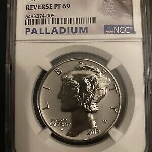 2019-W 1 oz American Palladium Eagle