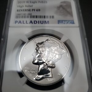 019-W 1 oz American Palladium Eagle Re