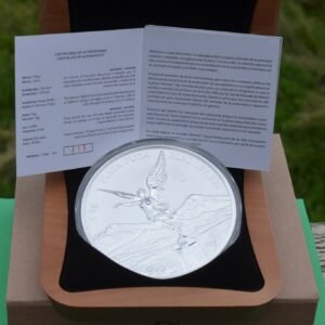 2020 1 Kilo Proof Mexican Silver Liber
