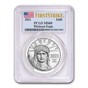 ican Platinum Eagle Coin PCGS MS69 FS