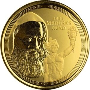 2021 1 oz Gibraltar Gold Medusas Head
