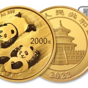 150 Gram Proof Chinese Gold Panda Coin