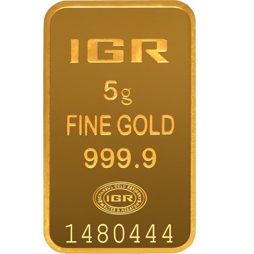 5 Gram Istanbul Gold Refinery Gold Bar
