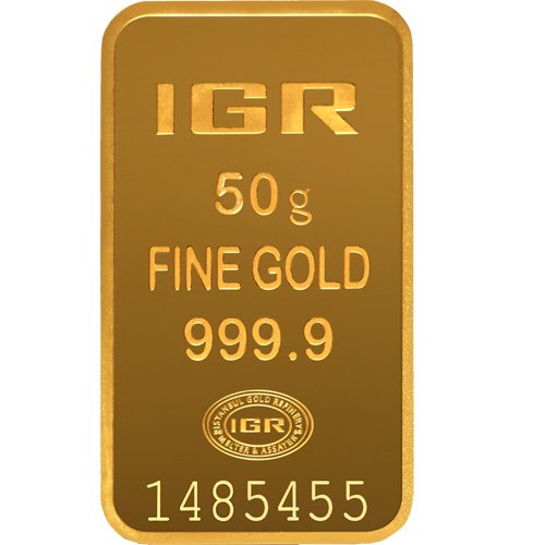 50 Gram Istanbul Gold Refinery Gold Ba