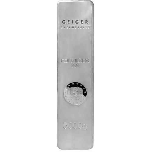 5000 Gram Geiger Security Line Silver Bar (1)