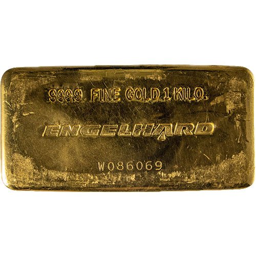 Buy 1 Kilo Engelhard Gold Bar
