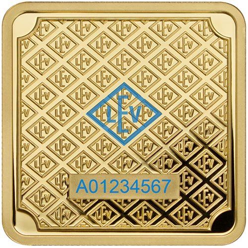 Buy 1 oz Geiger Square Gold Bar (4)