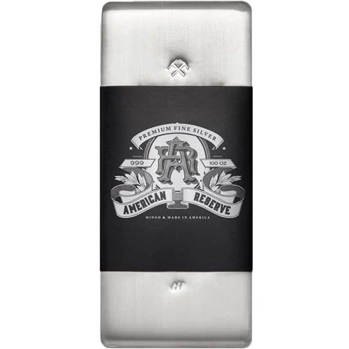 Buy 100 oz American Reserve Silver Bar (2)