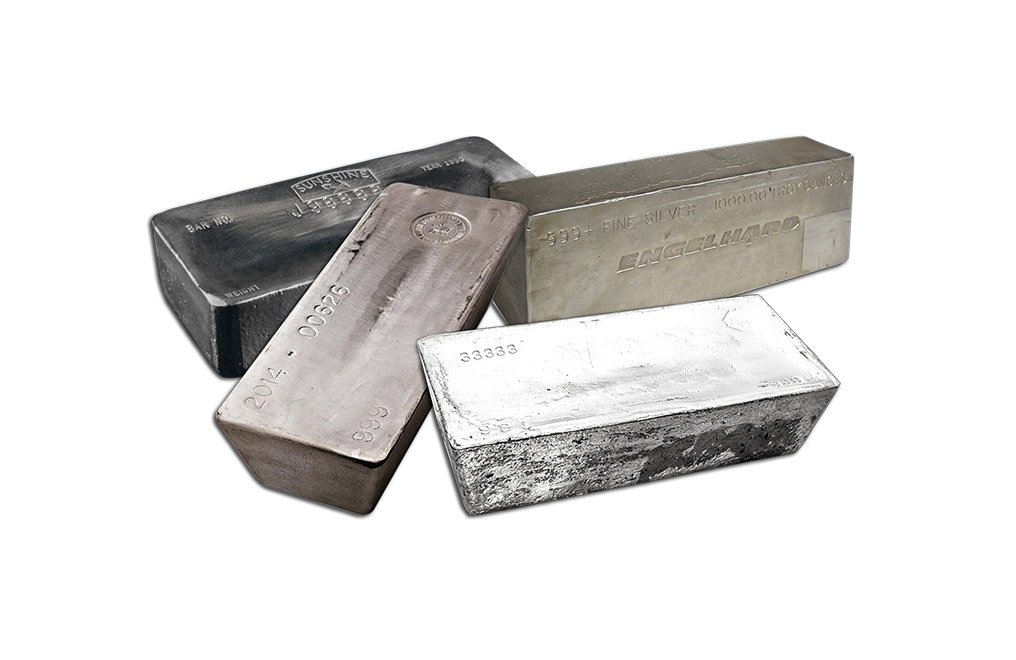 Buy 1000 oz Johnson Matthey Silver Bar