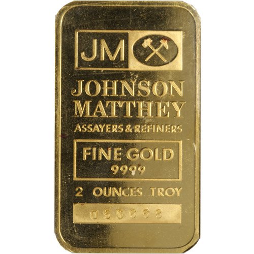 Buy 2 oz Johnson Matthey Gold Bar (3)