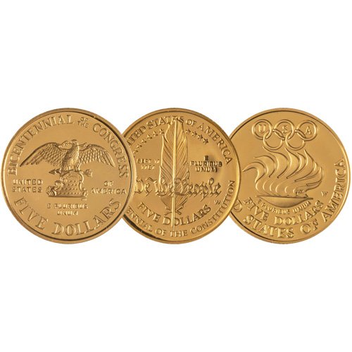 Buy $5 US Mint Commemorative Gold Coin (4)