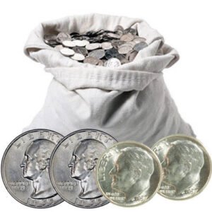 Buy 90% Silver Coins ($100 FV, Circulated, Dimes and/or Quarters)