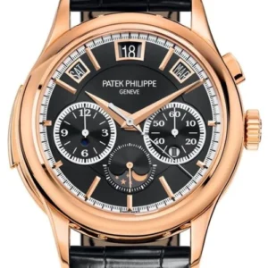 cations Rose Gold Black Dial 5208R-001