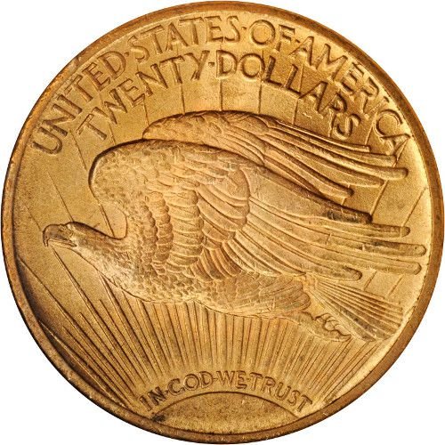 Pre-33 $20 Saint Gaudens Gold Double Eagle Coin (AU) (2)