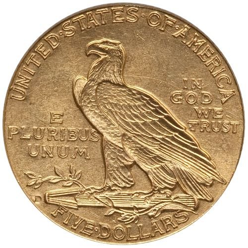 Pre-33 $5 Indian Gold Half Eagle Coin (BU) (2)