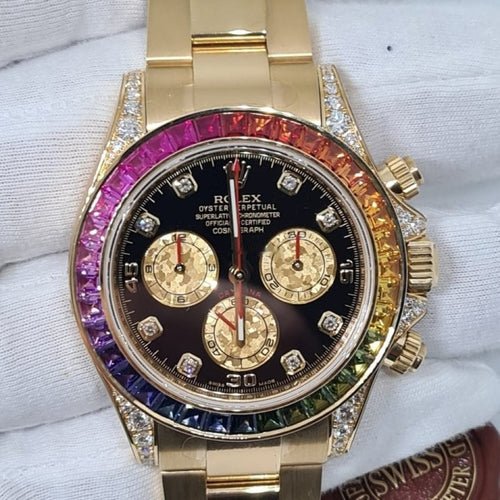 Rolex Daytona Rainbow 116598 SUPER RAR