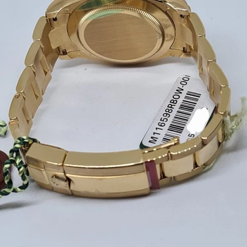 Rolex Daytona Rainbow 116598 SUPER RARE 100 NOS Full Set full stickers (1)