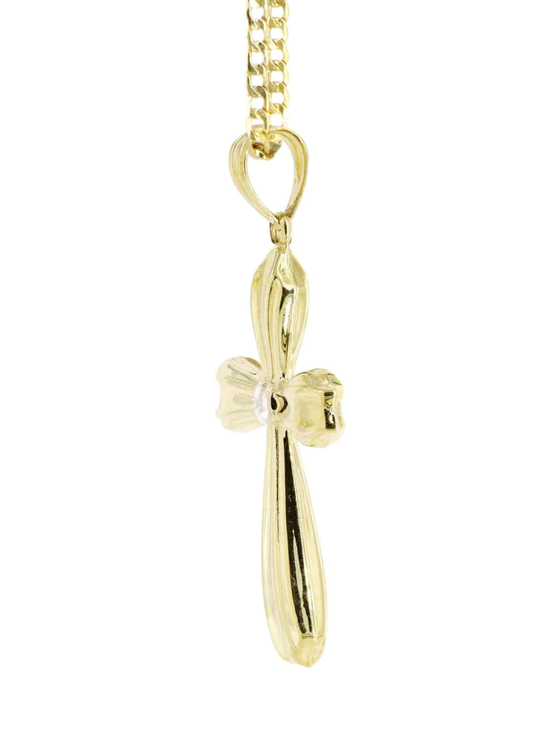 10K-Gold-Cross-Necklace-For-Men-4.22-Grams-5.webp