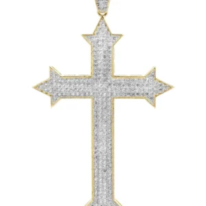10K Gold Cross Pendant | 7.8 Grams