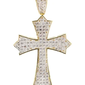 Buy 10K Gold Cross Pendant Online | 3.9 Grams