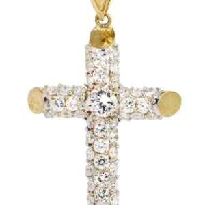 10K Gold Cross Pendant | 9.2 Grams
