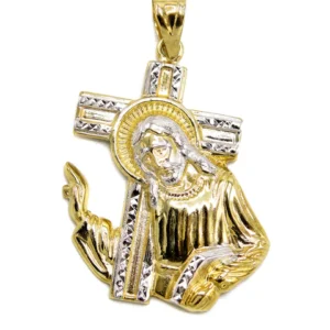 10K Gold Jesus Cross Pendant | 3.2 Grams