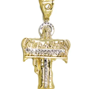 10K Gold Jesus Last Supper Pendant | 3.6 Grams