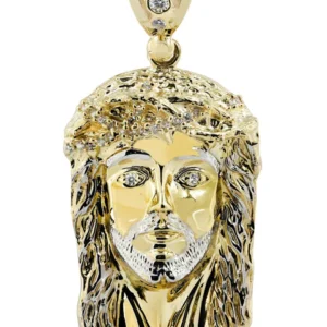 10K Gold Jesus Pendant | 37.9 Grams