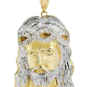 10K Gold Jesus Piece Pendant | 59.2 Grams
