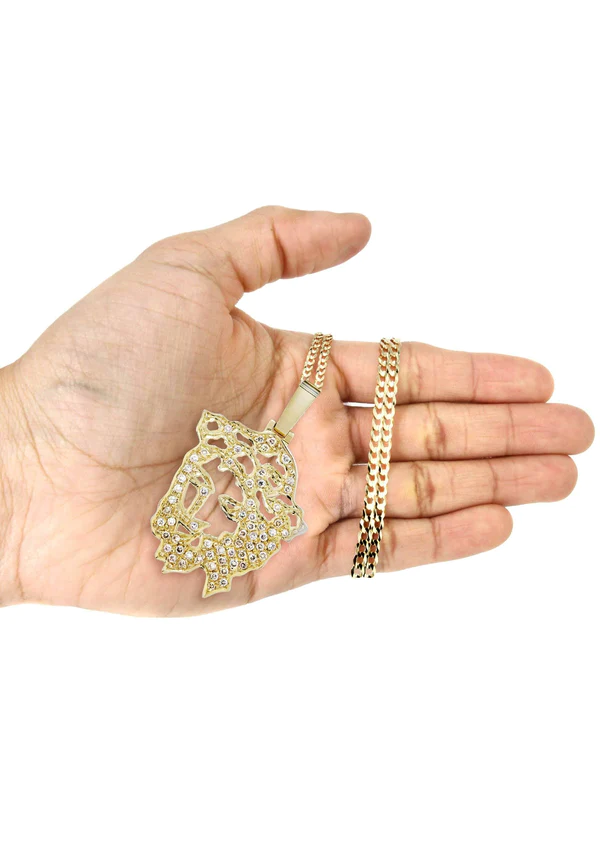10K-Yellow-Gold-3D-Jesus-Head-Diamond-Necklace-5.webp