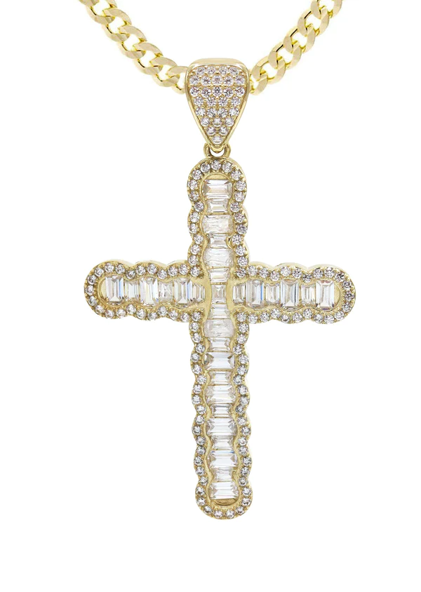 10K-Yellow-Gold-Baguette-Cross-Necklace-2-2.webp