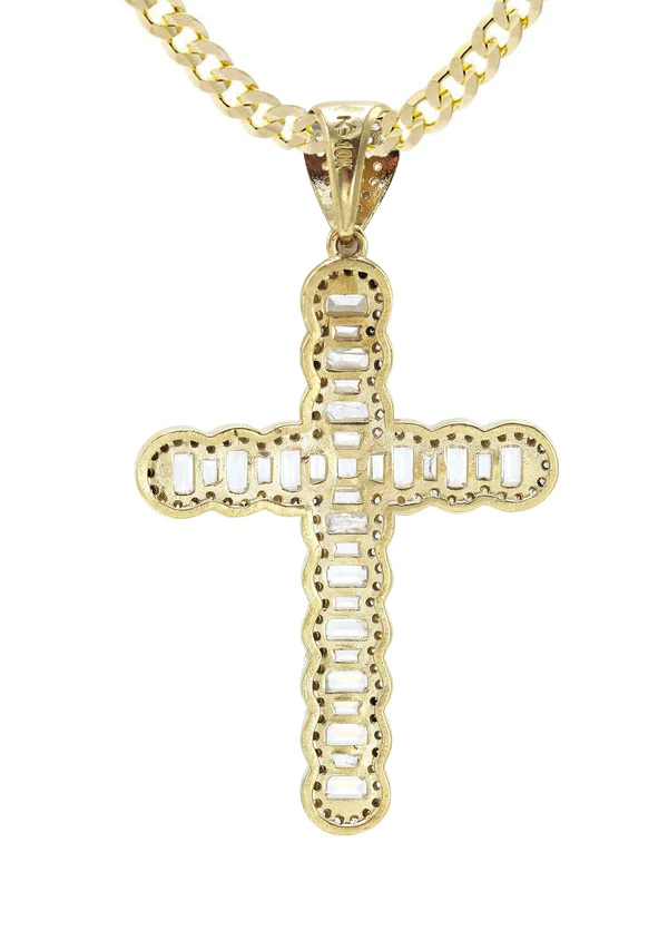 10K-Yellow-Gold-Baguette-Cross-Necklace-3-2.webp