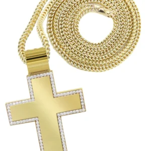 10K Yellow Gold Crucifix Necklace | Appx. 55 Grams