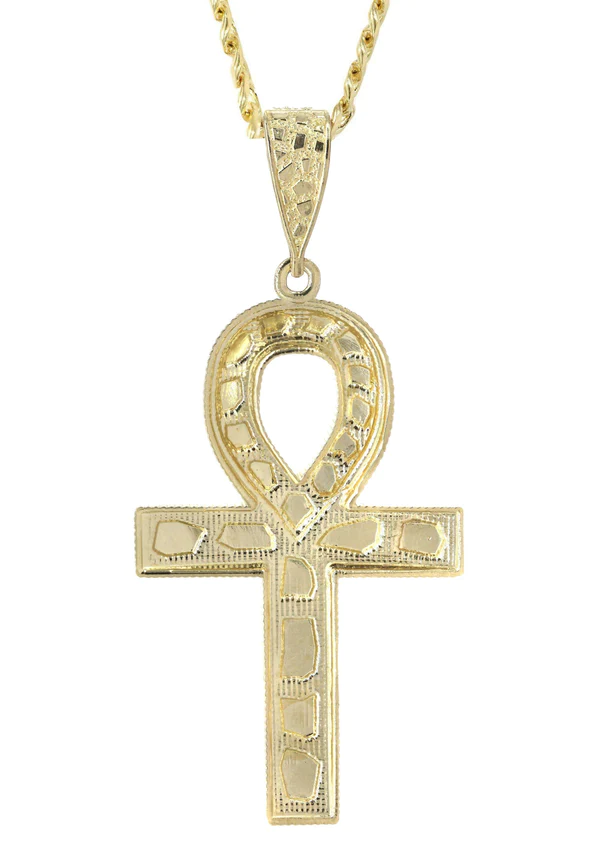 10K-Yellow-Gold-Diamond-Cut-Ankh-Necklace-3.webp