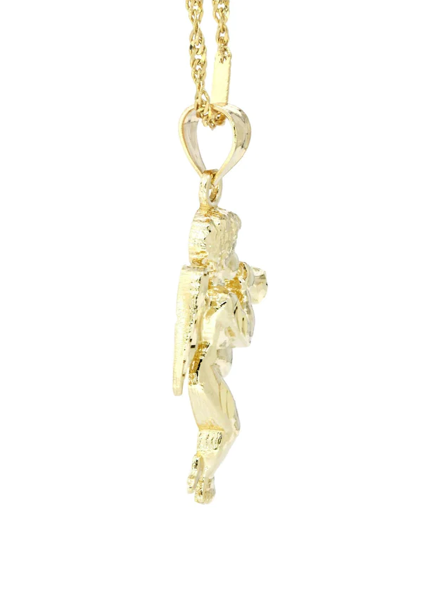 10K-Yellow-Gold-Fancy-Link-Angel-Necklace-4.webp