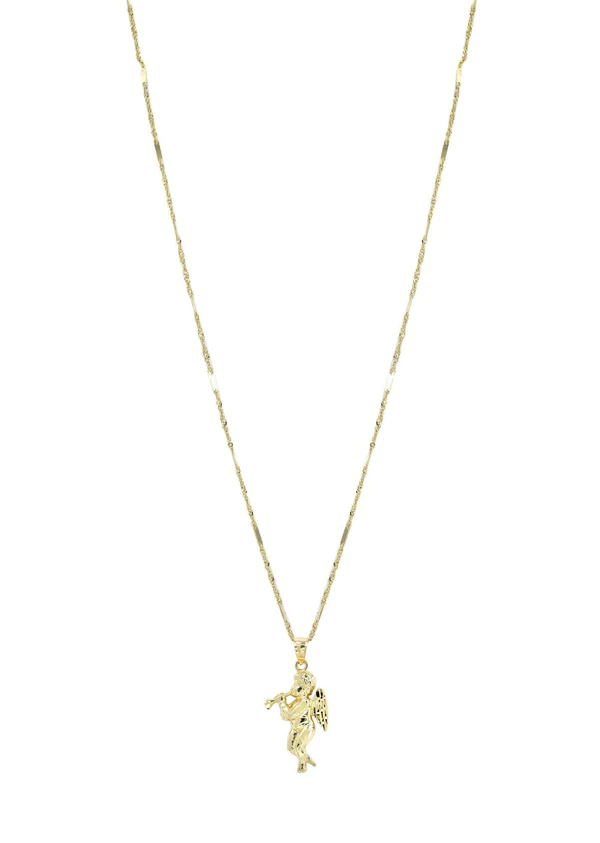 10K-Yellow-Gold-Fancy-Link-Angel-Necklace-5.webp