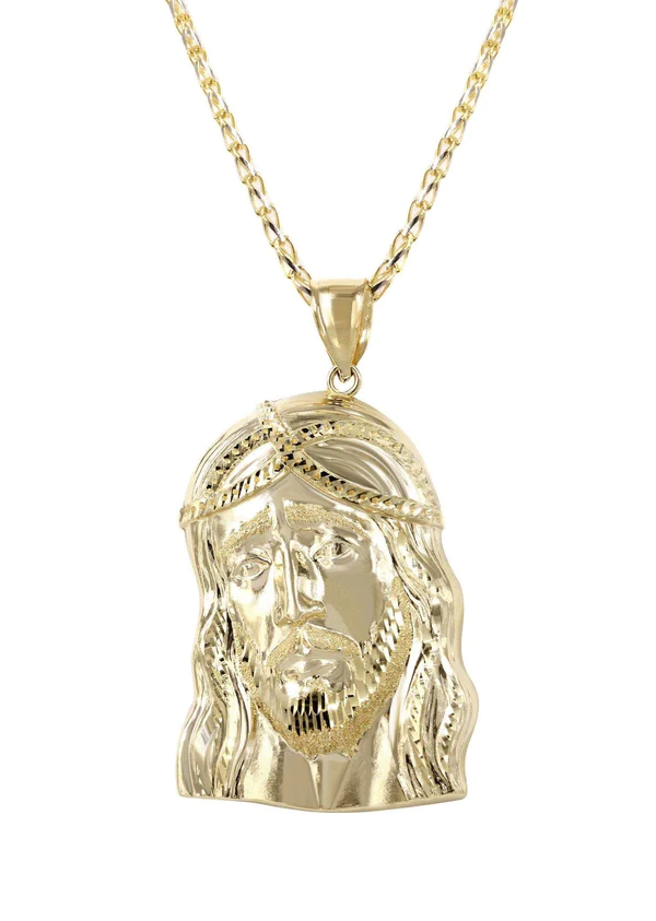 10K-Yellow-Gold-Fancy-Link-Jesus-Piece-Chain-2-2.webp
